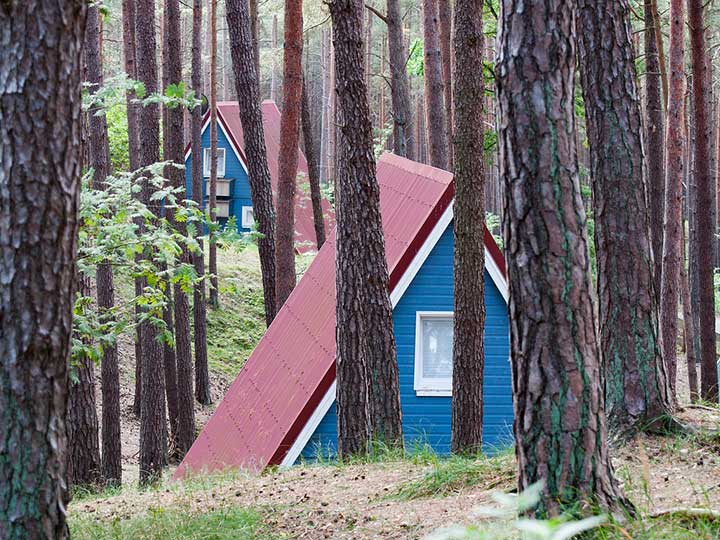 bungalow wald